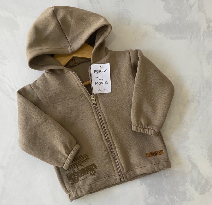 CAMPERA MARRON BEBE 