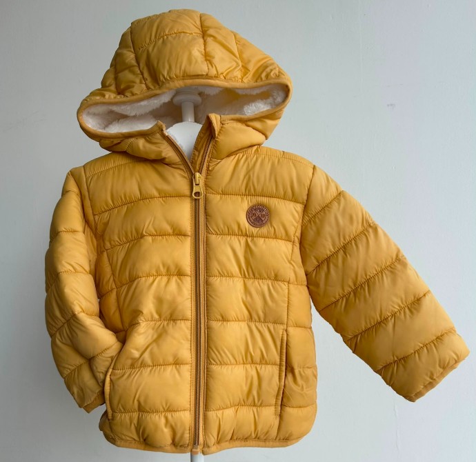CAMPERA INFLABLE MOSTAZA 