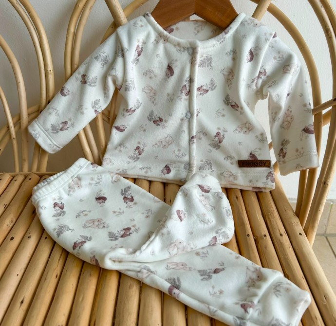 CONJUNTO PLUSH CONEJOS XS