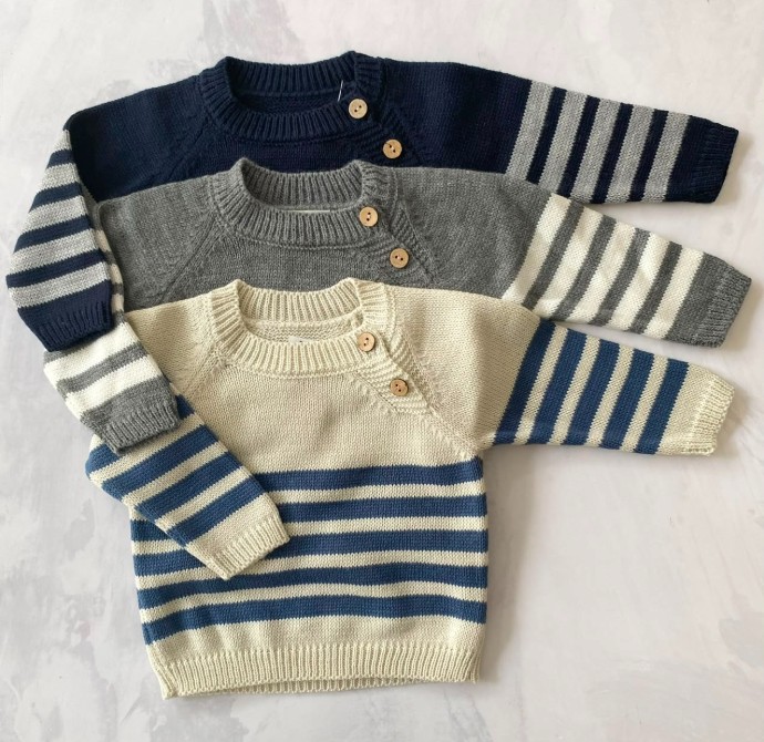 sweater rayado bebe 