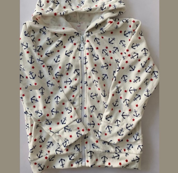 CAMPERA PLUSH ANCLAS